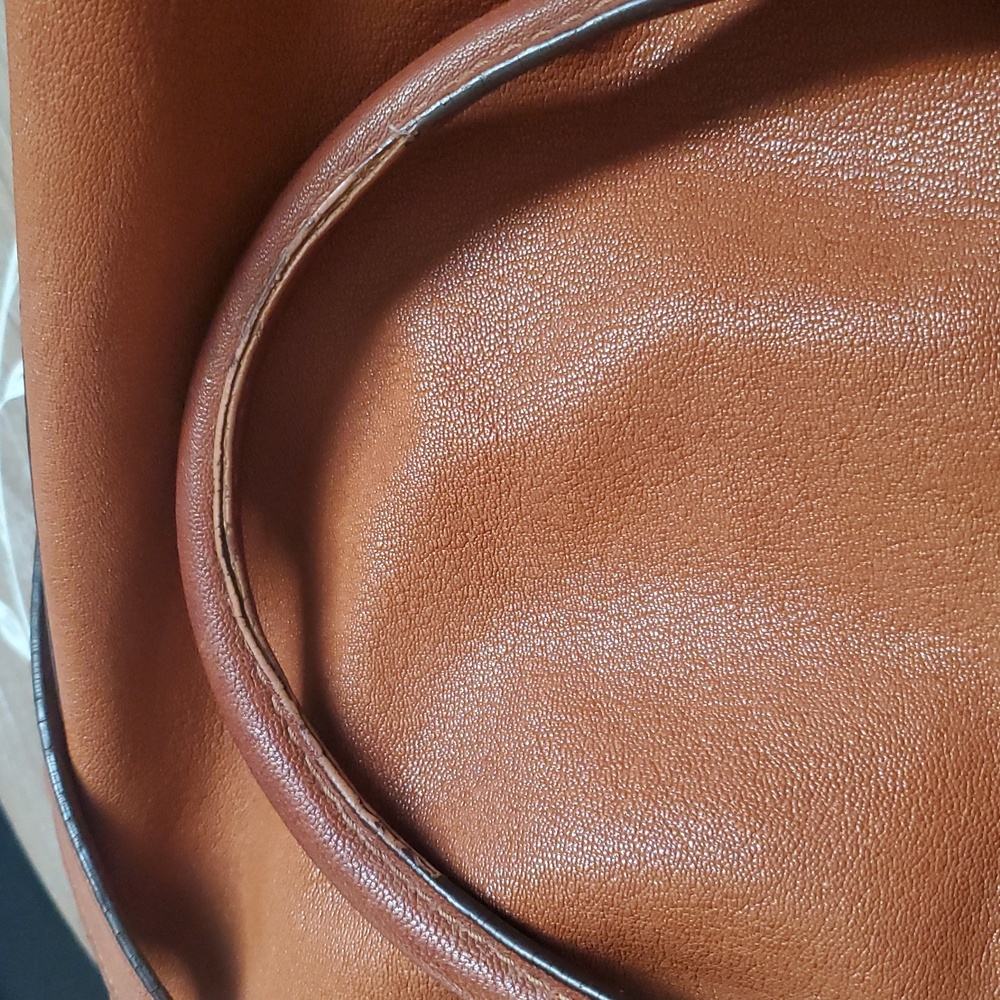 Michael Kors Large Hamilton Leather Satchel Bag - Picture 15 of 15